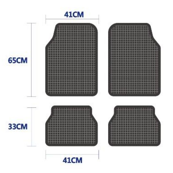 Set covoras de podea auto model 022, set 4 piese