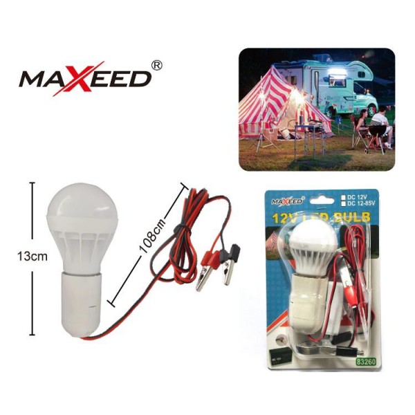 Lumina LED de lucru cu cleme si intrerupator-5W