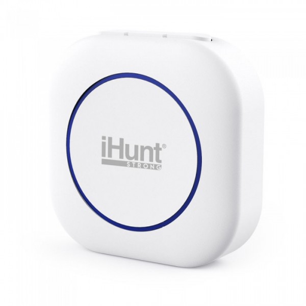 Sonerie inteligenta cu camera videoiHunt Smart Doorbell WIFI Alb