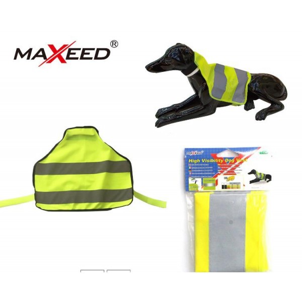 Vesta reflectorizanta pentru caini-marimea S(30x28 cm): M(36x33cm): L(40x38 cm) 