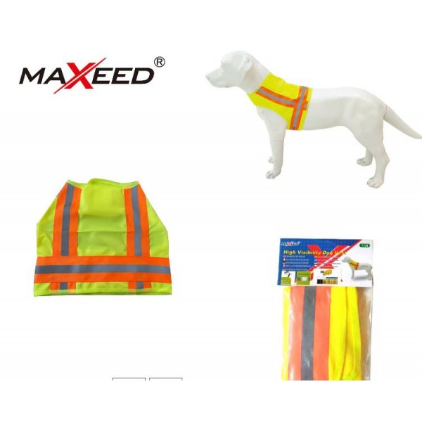 Vesta reflectorizanta pentru caini-marimea S (30x28 cm): M (36x33 cm): L(40x38 cm)