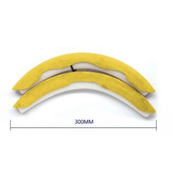 Ornamente volan, galben deschis