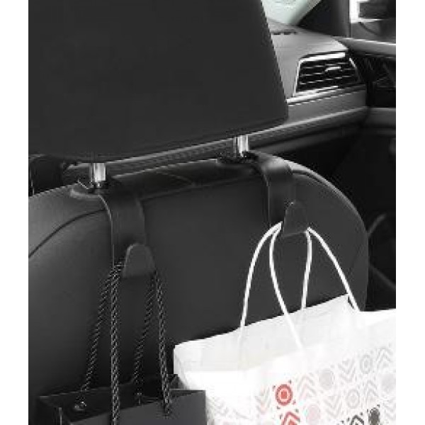 Cârlig auto multifuncțional pentru spătarul scaunului (2 bucăți)