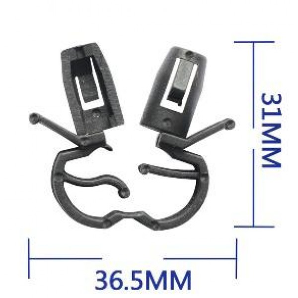 Cleme de prindere universală (36.5 x 31 mm) - set 6 bucăți