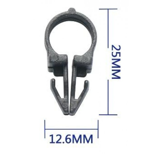 Cleme universale pentru fixare cabluri (25mm x 12.5mm)