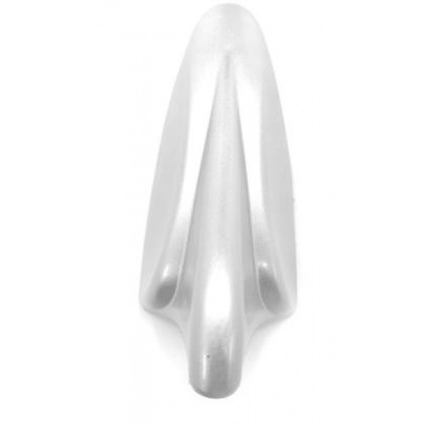 Antena decorativa argintie