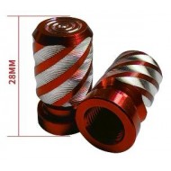  Capace de valva pentru anvelope, rosu