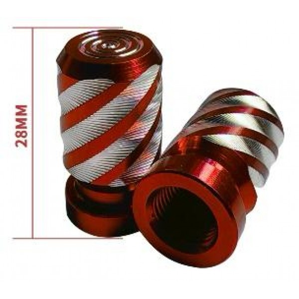 Capace de valva pentru anvelope, rosu