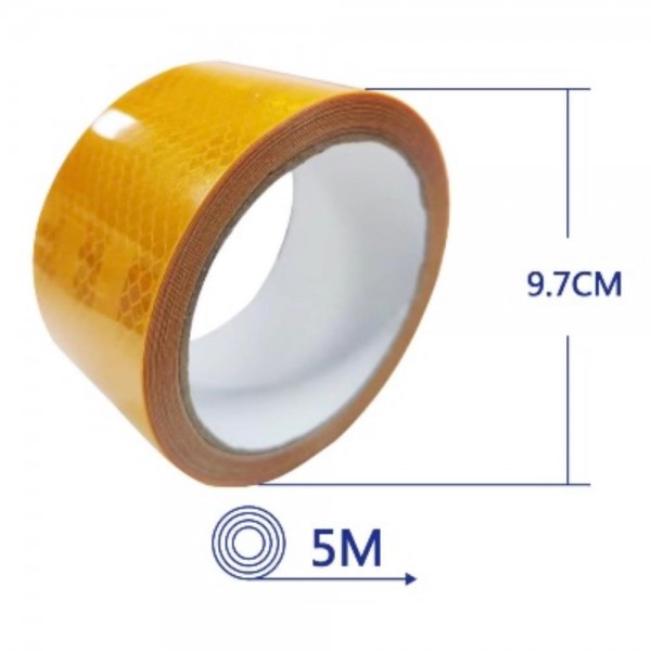 Banda reflectorizantă galbenă - 5m