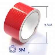  Bandă reflectorizantă auto - 5 metri, roșu