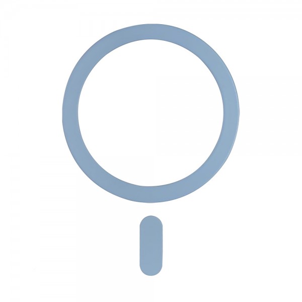 Techsuit - Adaptor MagSafe (MPR5) - formă rotundă, aliaj de aluminiu, 3M - albastru