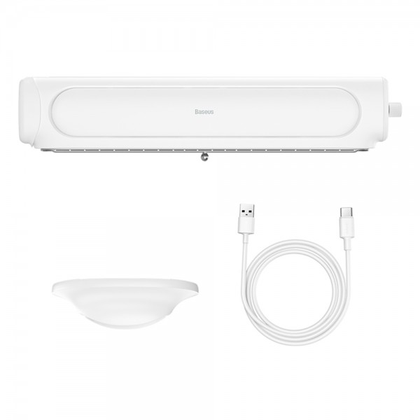 Ventilator de Birou cu Clip - Baseus (ACQS000002) - alb