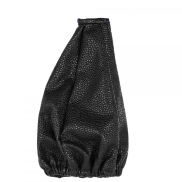 Husă pentru schimbător de viteze – piele neagră, dublu strat 