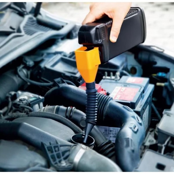 Pâlnie Telescopică Universală – cu Gât Flexibil (18 cm)