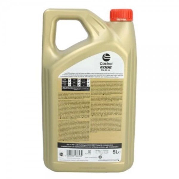 Ulei Motor Castrol EDGE 5W-30 LL, 5L