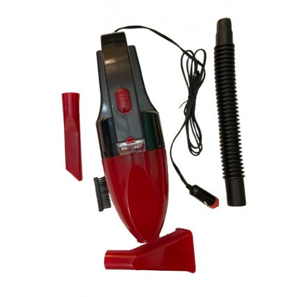 Aspirator Auto Portabil 12V – Putere Mare de Aspirare, Lumină de Lucru, Accesorii Incluse