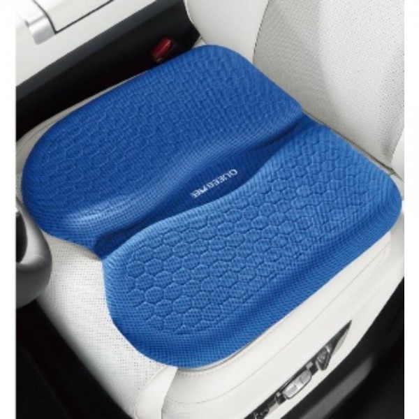 Pernă ortopedică auto din gel și fibră poliester 